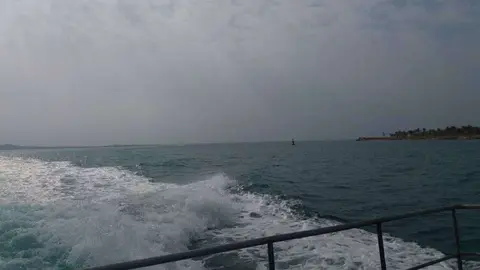 Aguas territoriales de EAU. (EL CORREO)