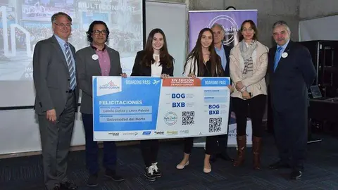 Las estudiantes de arquitectura colombianas.