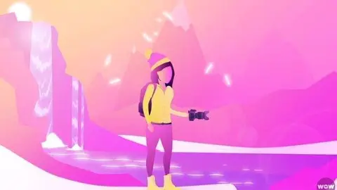 Captura de pantalla del vídeo de la compañía aérea Wow Air.