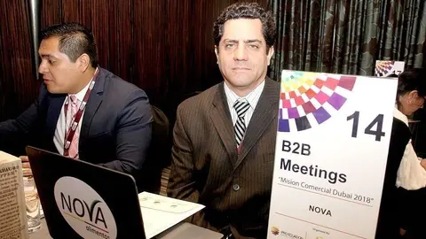 El presidente ejecutivo de Nova Alimentos S.A., Xavier Hervas. (EL CORREO)