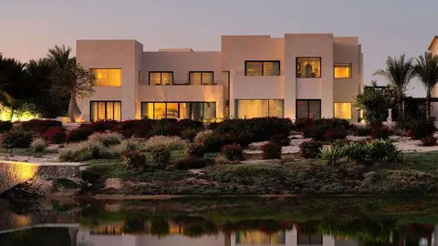 La casa de Emirates Hills de 98 millones de dirhams.