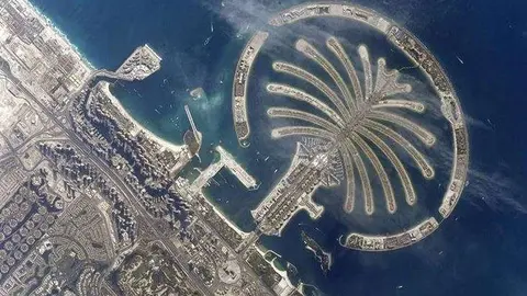 Una captura de pantalla de la foto del cosmonauta ruso.