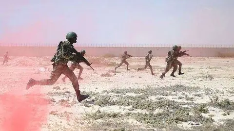 Fuerzas de seguridad en Somalia. (Fuente externa)