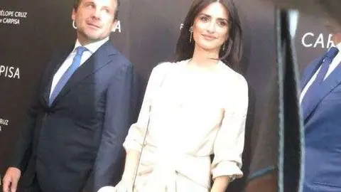 Penélope Cruz en Dubai Mall.