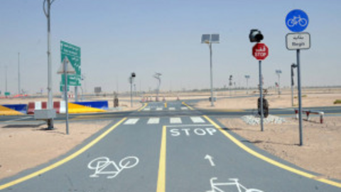 Carriles para deportistas en Dubai