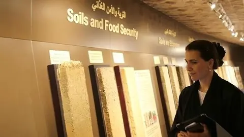 Imagen de la ministra de Seguridad Alimentaria emiratí. 