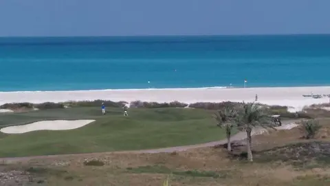 Una imagen de la playa de Saadiyat en Abu Dhabi. (EL CORREO)
