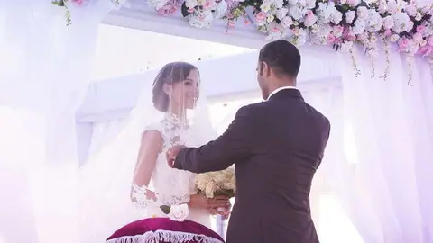 Una boda en el Burj Al Arab Jumeirah.