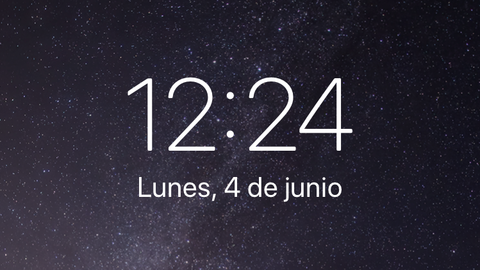 Captura de pantalla de un dispositivo iPhone en EAU. 
