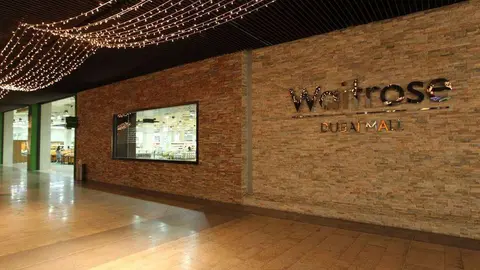 Una imagen del supermercado Waitrose del Dubai Mall.