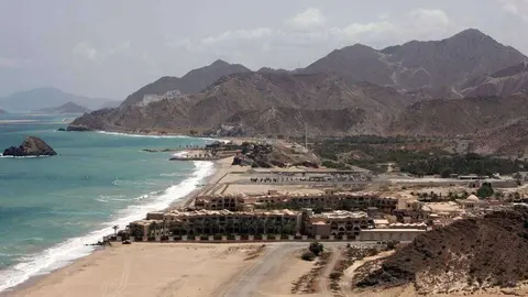 La costa de Fujairah. (Fuente externa)