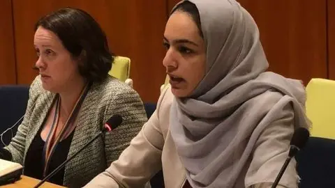 Maisoon AlDah, miembro de la Misión Permanente de Emiratos ante las Naciones Unidas en Nueva York. (WAM)