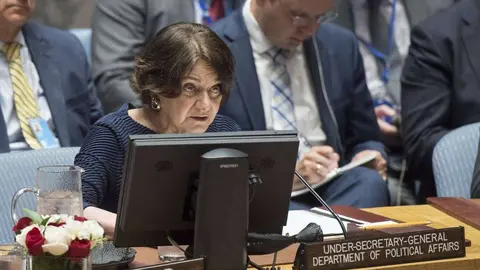 Rosemary A. Di Carlo, secretaria general de Asuntos Políticos de las Naciones Unidas.