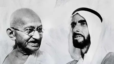 Emiratos e India rendirán homenaje a Sheikh Zayed y Mahatma Gandhi a través de una exposición conjunta.