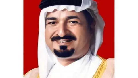 Humaid bin Rashid Al Nuaimi, gobernante de Ajman. (WAM)