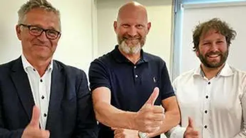 Los empresarios daneses en Dubai.