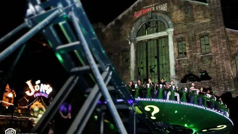 Una de las atracciones del nuevo parque Warner Bros de Abu Dhabi. (Cedida)