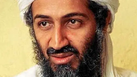 Una imagen de Osama bin Laden.