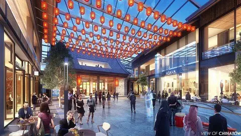 Chinatown en Dubai. (Fuente externa)