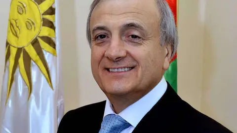 Nelson Chabén, embajador de Uruguay en Emiratos Árabes. (Manaf K. Abbas)