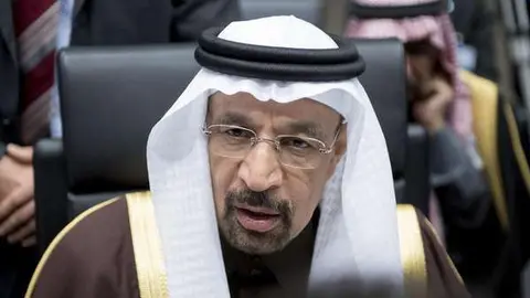 El ministro de Energía saudí, Khalid al Faleh.