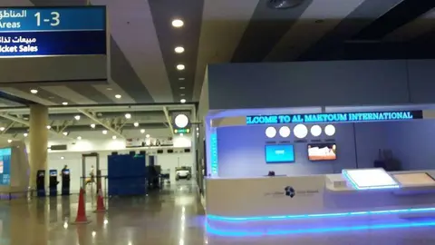 Una imagen del Aeropuerto Internacional Al Maktoum en Dubai. (EL CORREO)