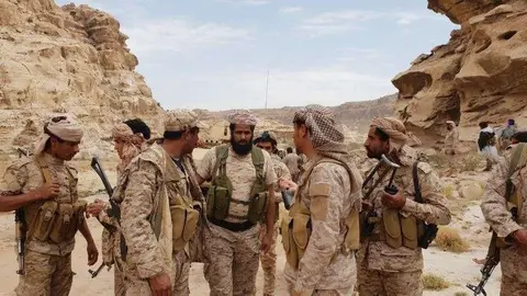 Ejército de Yemen en Sadaa.