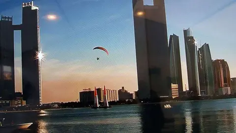 Una imagen de la Corniche de Abu Dhabi. (EL CORREO)