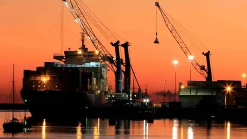 Una imagen del puerto de Paita en Perú.