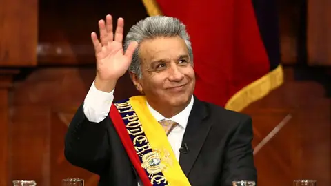 Lenín Moreno, presidente de Ecuador.
