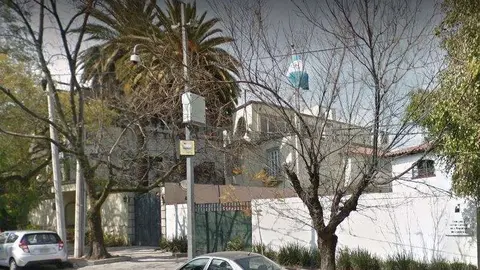 Una imagen de la Embajada de Guatemala en Ciudad de México.