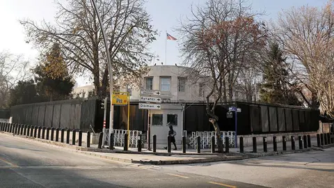 Embajada de Estados Unidos en Ankara, capital de Turquía.