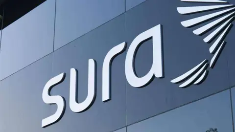 Anagrama del grupo colombiano Sura.