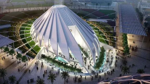 Ilustración del que será el pabellón de Emiratos Árabes en la Expo 2020, diseñado por Santiago Calatrava.