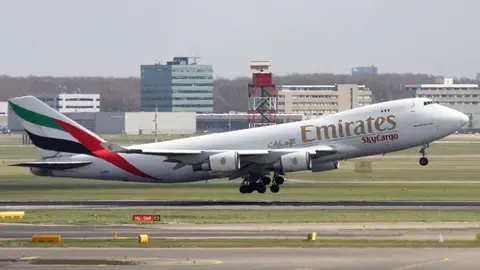 Un avión de Emirates SkyCargo.