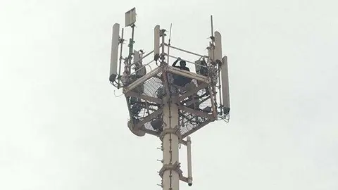 La policía de Abu Dhabi subió esta imagen a su perfil de Instagram.