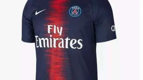 La camiseta del PSG de la temporada 2018-2019.