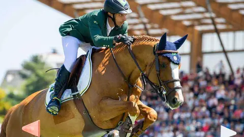 El jinete brasileño Luis Felipe de Azevedo Filho. (Jumper News)