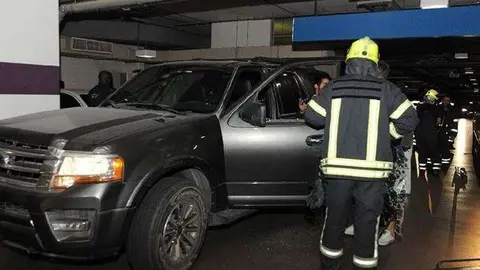 La Policía de Abu Dhabi difundió en sus redes sociales la imagen del rescate.