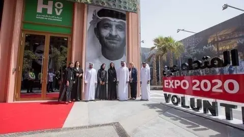 Un momento de la inauguración de la Casa de Voluntarios en Jebel Ali.