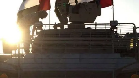 Fuerzas Armadas de EAU en acción en Yemen.