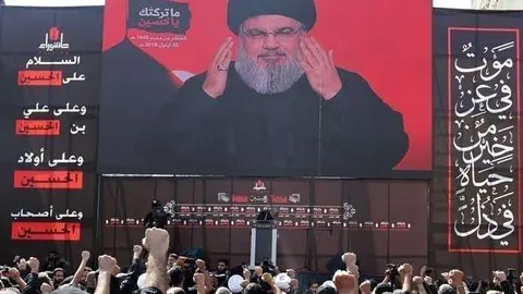 El líder de Hezboláh en una imagen de Reuters.