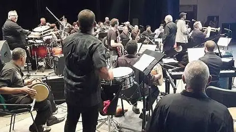 Fue un encuentro inolvidable entre músicos cubanos y de Estados Unidos. (Miguel Ángel Gainza Chacón)