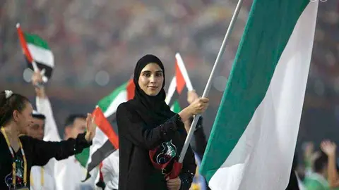 Representación olímpica de Emiratos Árabes Unidos. (NOC)