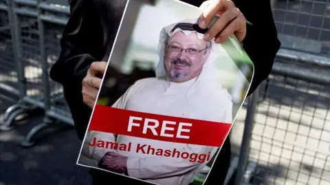 Una fotografía del periodista saudí desaparecido Jamal Khashoggi. (EFE)