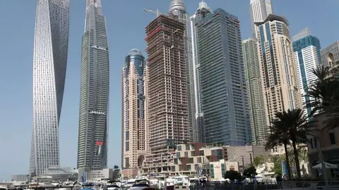 Una imagen de Dubai Marina. (EL CORREO)