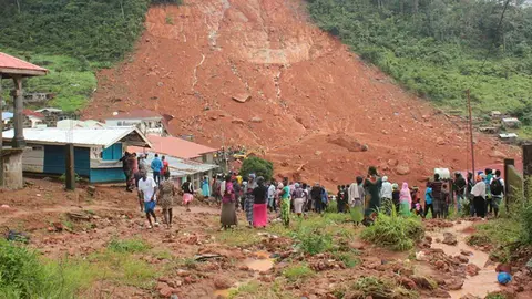 En la imagen de Reuters el lugar donde se produjo el suceso.