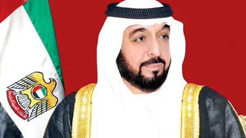 El Presidente de EAU, Su Alteza el Jeque Khalifa bin Zayed Al Nahyan.