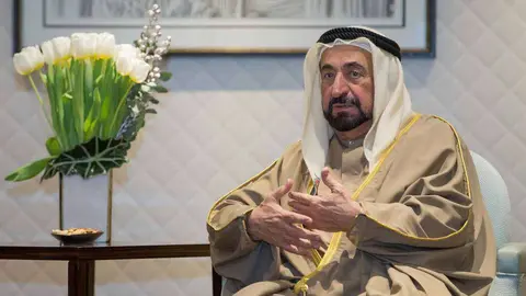 Sheikh Sultan bin Mohammed Al Qasimi, gobernante de Sharjah. (WAM)