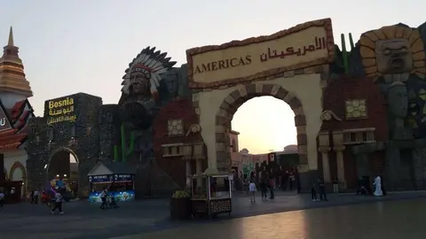 Pabellón de América en el Global Village de Dubai. (EL CORREO)